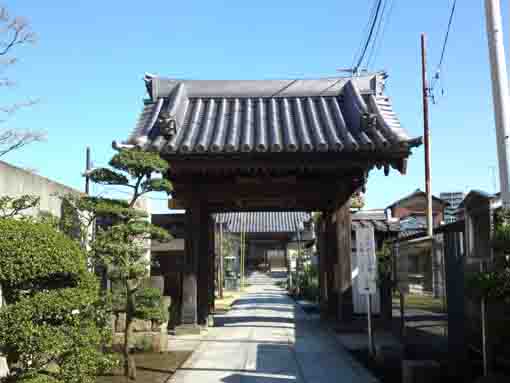 the sanmon gate of Enmyoin Temple