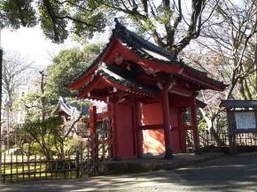 Akamon Gate of Guhoji Temple