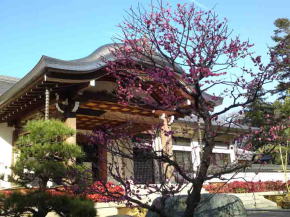 The kyakuden hall of Guhoji Temple