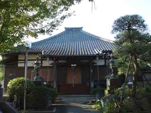 the main hall of Hojoin Urayasu
