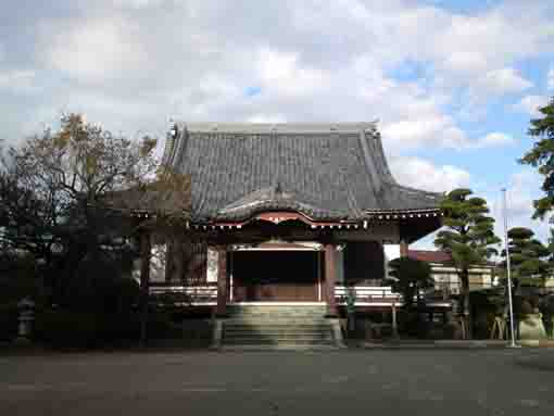the main hall of Jokoji