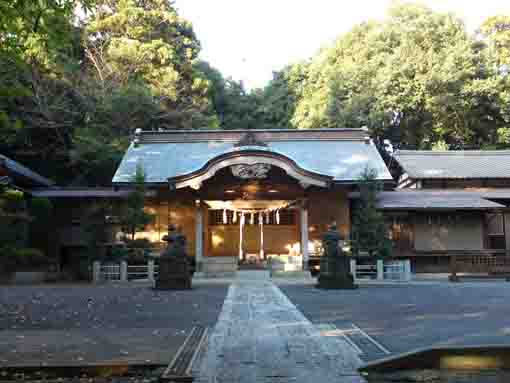the main hall of Komagata Grand Shrine