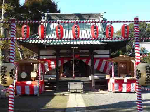 the Torinoichi in Nakayama Hokekyoji