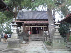 Shinemsha Shrine' main hall