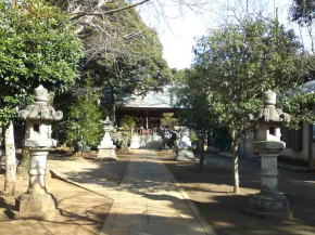 Shirahata Jinja Main Hall