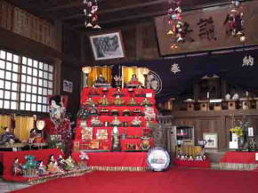 the hina festival in Nakayama