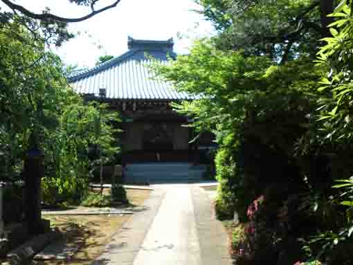 the main hall of Muryosan Komeiin Eifukuji
