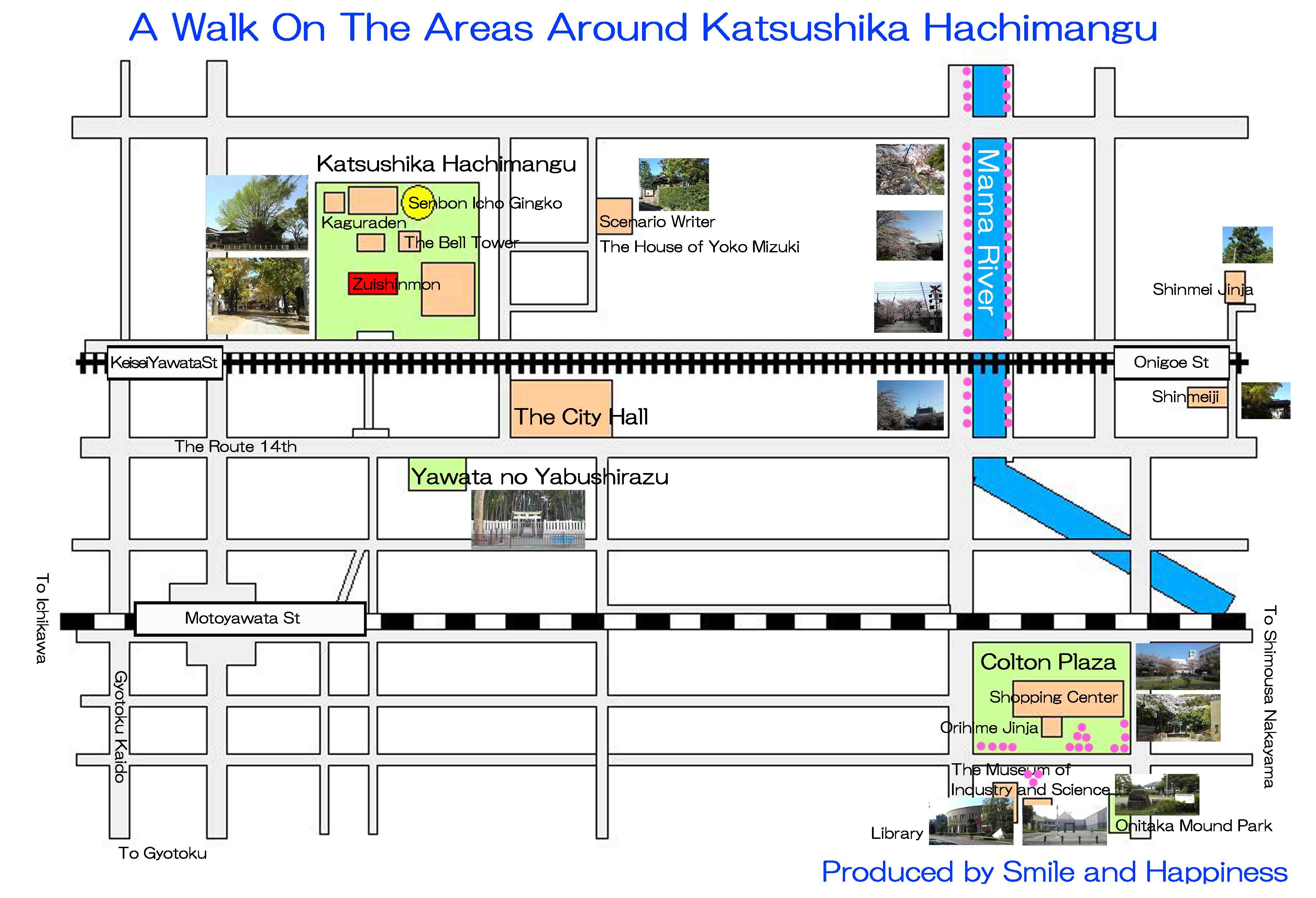 the map to Kaguraden