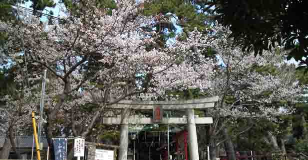 Shuwa Jinja Shrine in Hirata