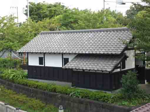 a rest room along Shinkawa